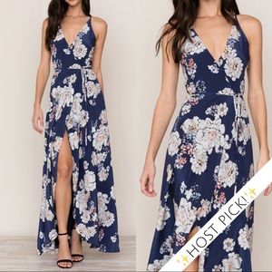 NEW Yumi Kim Blue Floral Women’s Maxi